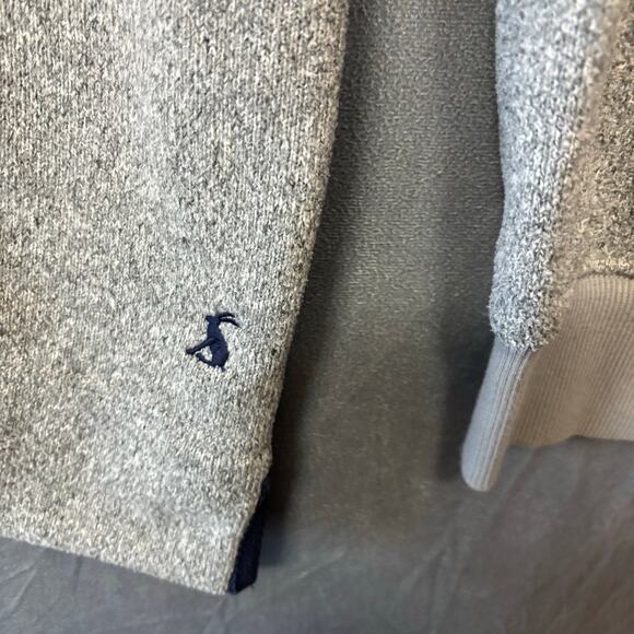 Joules Sweater Elbow Pads Logo Quarter Speckled Outdoor Cozy Athletic Preppy - Picture 6 of 10